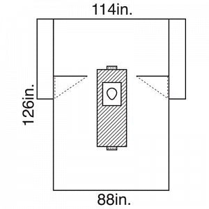 Halyard Health Hip Drape - Orthoarts Hip Drape, Sterile, 114" x 88" x 126" - 89346