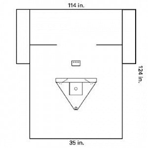 Halyard Health Arthroscopy Drapes - Arthroscopy Drape, Knee, with Armboard Covers, Fenestrated, Sterile, 114" x 88" x 124" - 89371