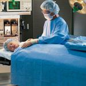 Halyard Health Bar Surgical Drapes - Surgical Drape, Bariatric, Sterile, 106" x 44" - 89375