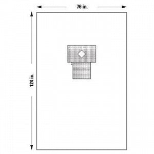 Halyard Health Thyroid Drapes - Thyroid Drape, KC100 - 89539