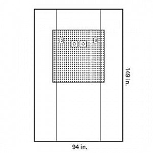 Halyard Health CK100 Angiography Drapes - KC100 Angiography Drape, Sterile - 89583