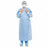 Halyard Health Ultra Zoned-Impervious Surgical Gowns - Surgical Gown, Impervious, Towel, Sterile, Size L - 95411