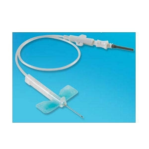 Kawasumi K-Shield Advantage Safety Winged Blood Collection Set - K-Shield Advantage Winged Blood Collection Set with Holder, 12" Sterile Tubing, 23G x 3/4" Safety Needle - DBMH-23G