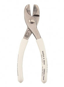 Kebby Industries Vial Decapper Pliers - Vial Decapper Pliers, Stainless Steel, White Grip, 30 mm - D-30