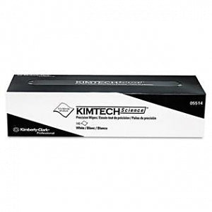 Kimberly-Clark KIMTECH SCIENCE Precision Wipes Tissue - Precision Wipes Carton, 2-Ply, 14.7" x 16.6", White - 05517