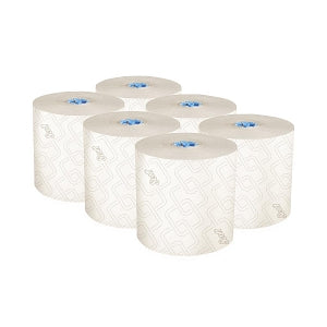 Kimberly Clark SCOTT MOD Hard Roll Towels - Scott Hard Paper Towel Roll for MOD Dispenser System, Blue / White - 25702