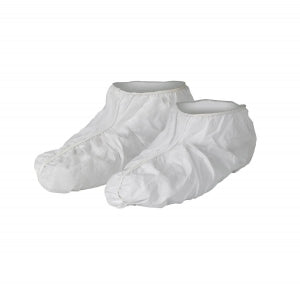 Kimberly-Clark White Kleenguard Boot Cover with Elastic Top - Kleenguard Elastic Top Boot Cover, White - 44490