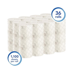 Kimberly Clark Scott Bath Tissue - Scott Pro Small Core Standard Roll Bath Tissue, White, High Count - 47305