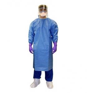 Kimberly-Clark Kimtech A7 Certified Liquid Barrier Gown - Kimtech Disposable A7 Liquid Barrier Gown, Size L / XL - 47993