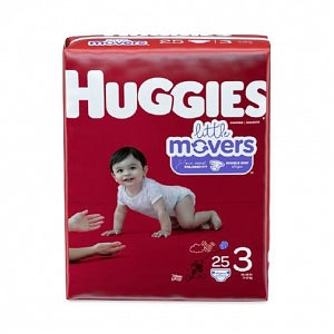 Kimberly-Clark Huggies Little Movers Diapers - Huggies Little Movers Diapers, Step 3, Jumbo Pack - 49678