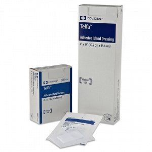 Cardinal Health Telfa Clear Wound Dressings - Telfa Clear Nonadherent Wound Dressing, Sterile, 4" x 5" - 1111