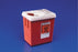 Cardinal Health Phlebotomy Sharps Containers - Phlebotomy Sharps Container, Red, 2.2 qt. - 1522SA