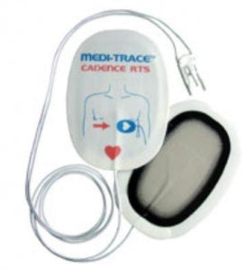 Cardinal Health Medi-Trace Cadence Defibrillation Electrodes - Cadence Adult Pre-Connect Defibrillation Electrode for Phillips Barrel - 22661PC