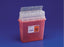 Cardinal Health Sharps-A-Gator Brackets - Sharps Container with Tortuous Path Lid, 5 qt. - 31143897