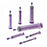 Cardinal Health Oral Syringes - Oral Syringe, Purple, 1 mL - 401SG