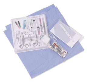 Cardinal Health Argyle Umbilical Vessel Catheters - Umbilical Insertion Tray, Scalpel, No Catheter - 43201