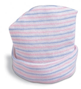 Beanies by Cardinal Health LIFE TRACE Ba - Life Trace Baby Beanie, 2 Ply, Pink and Blue - 52000010