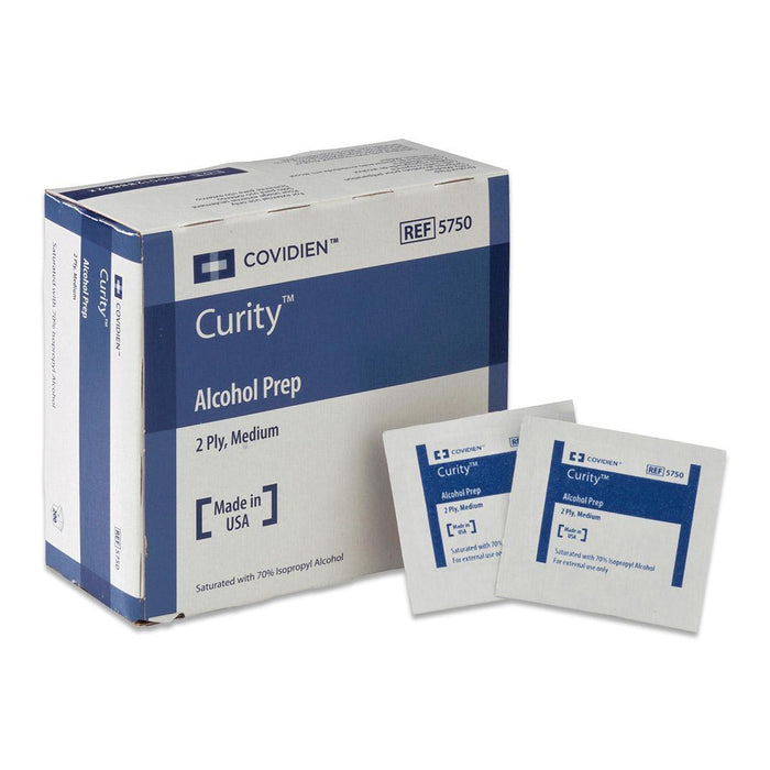 Cardinal Health Curity Alcohol Prep Pads - Curity Alcohol Prep Pad, Sterile - 5750