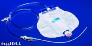 Cardinal Health Dover Silver Premium Foley Catheter Trays - Silver Foley Catheter Tray with Drain Bag, 18 Fr - 6148ICLL