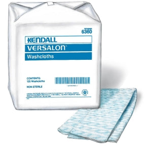 Cardinal Health VERSALON Washcloths - Versalon Disposable Washcloth, Pink, 9.25" x 1" - 6361