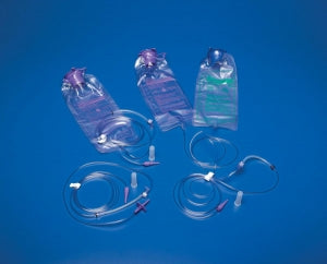 Cardinal Health Kangaroo ePump Feeding Sets and Parts - Kangaroo ePump Burette Set, 100 mL, Anti-Free Flow, Sterile - 716154