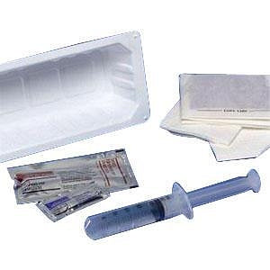 Cardinal Health Universal Dover Catheter Trays - Foley Insertion Tray, 10 mL Syringe, Benzalkonium Chloride Swabs - 76030