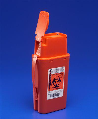 SharpSafety Red Sharps Container