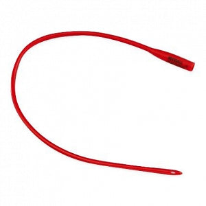 Cardinal Health Dover Foley Catheters - Dover Straight-Tip Foley Catheter, Hydrophilic-Coated Red Rubber, 16" L, 14 Fr. - 8414