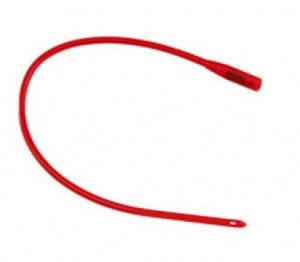 Cardinal Health Dover Foley Catheters - Dover Straight-Tip Foley Catheter, Hydrophilic-Coated Red Rubber, 16" L, 16 Fr. - 8416