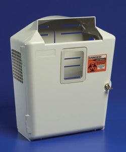 Cardinal Health Mounted Wall Enclosures and Parts - Wall Enclosure for In-Room Sharps Container, 2 and 3 gal. - 85301H