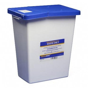 Cardinal Health SharpSafety Pharmaceutical Waste Containers - Pharmaceutical Leak-Resistant Waste Container, 8 gal. - 8850