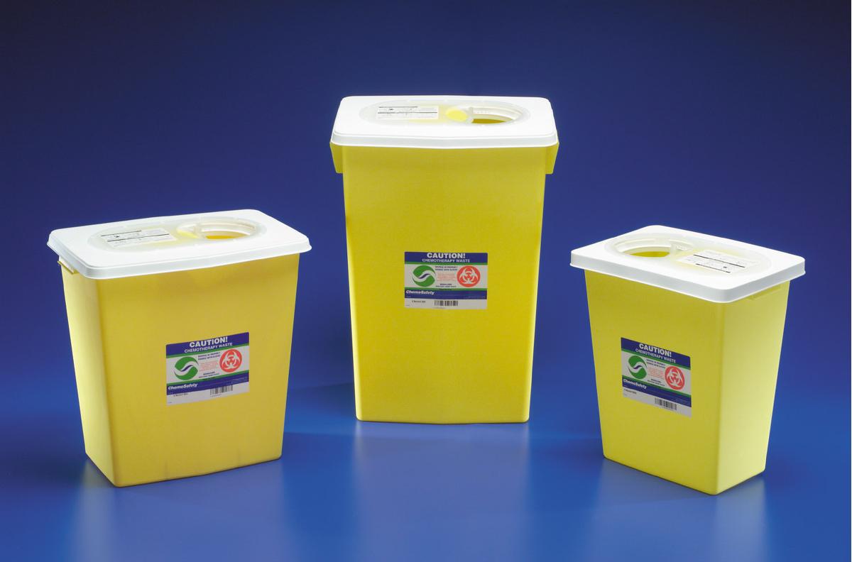 SharpSafety Containers w /  Sliding Lid by Covidien