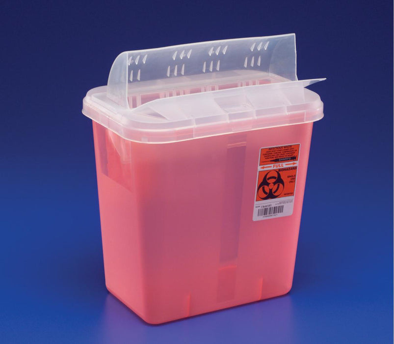 SharpSafety Biohazard Waste Containers by Medtronic