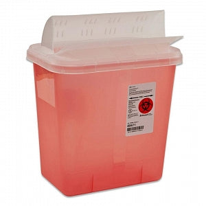 Cardinal Health RENEWABLES Sharps Disposal Containers - Medical Waste Container, 2 gal. - 8967MW