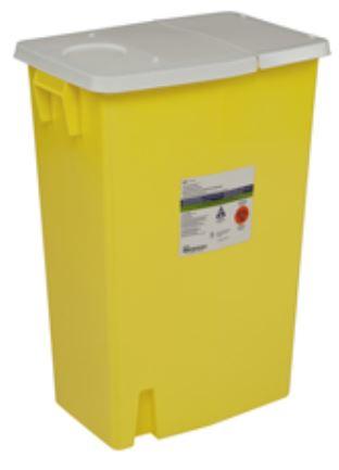 SharpSafety Containers w/Hinged Lid by Covidien