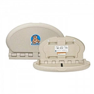 Changing Stations by Koala Kare Products KB200 Ba - Baby Changing Station, Wall, Oval, Sand - KB208-14