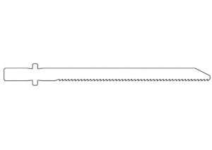 Medline ReNewal Rprcd Brasseler Large Saw Blades - KM-300R @RSBS, LG BONE 6.35MM X 0.64MM X - KM300RRH