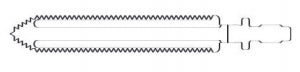 Medline ReNewal Rprcd Brasseler Large Saw Blades - KM-325R @RSBS, LG BONE FOR STRYKER SYS . - KM325RRH