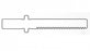 Medline ReNewal Rprcd Brasseler Strnm Saw Blades - KM-97 @STERNUM SB SST .80MM X 1.05MM X 5 - KM97RH