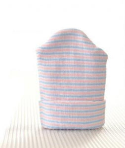 Bonnets by Kerma Medical Ba - Baby Bonnet, Multi-Stripe, Single-Ply - 00956