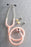 Kerma Stainless Steel Neonatal Stethoscope - Neonatal Stethoscope, Stainless Steel, Pink - 6060