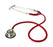 Kerma Medical Products Dual-Head Stethoscopes - NovaPlus Stethoscope, Dual Head, Assembled, Red - V4305A