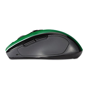 Acco Brands Optical Pro Fit Mid-Size Wireless Mouse - Green Mid-Size Right-Hand Wireless Mouse - K72424US