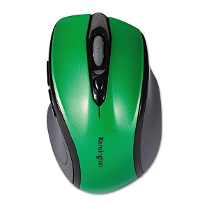 Acco Brands Optical Pro Fit Mid-Size Wireless Mouse - Green Mid-Size Right-Hand Wireless Mouse - K72424US