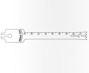 Brasseler USA Small Bone Saw Blades and Rasps - Small Bone Saw Blade, 90.0 x 11.0 mm - BR4111-127-090