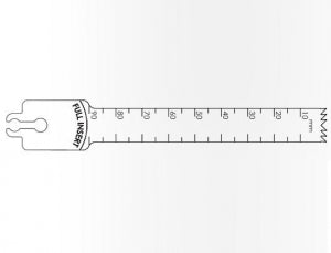 Brasseler USA Large Bone Sagittal Saw Blades - Large Bone Sagittal Saw Blade, 90 x 13 mm, 1.27 mm Thick - BR11-2325