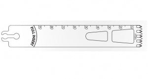 Brasseler USA Large Bone Oscillating Saw Blades - Large Bone Oscillating Saw Blade, Surgical, 90 x 19 mm - BR1-1990-54