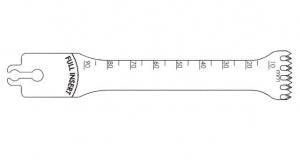 Brasseler USA Large Bone Oscillating Saw Blades - Large Bone Oscillating Saw Blade, Surgical, 90 x 21 mm - BR1-2190-47F