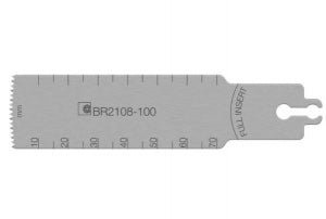 Brasseler USA Small Bone Saw Blades and Rasps - Saw Blade, Bone 70 x 25 mm - BR2108-100N