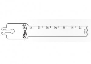 Brasseler USA Large Bone Sagittal Saw Blades - Large Bone Sagittal Saw Blade, Surgical, 70 x 12.5 mm - BR2108-150